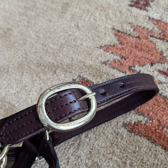 Brown Leather Halter - Large Pony/Cob - Picture 2 of 7